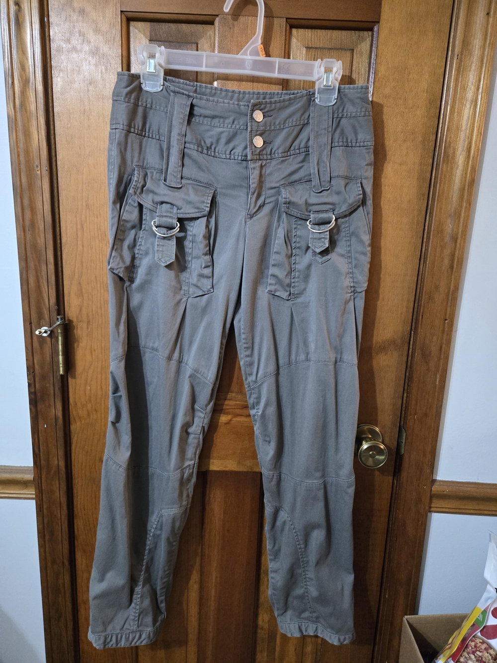 Utility Cargo Pants in Olive Green